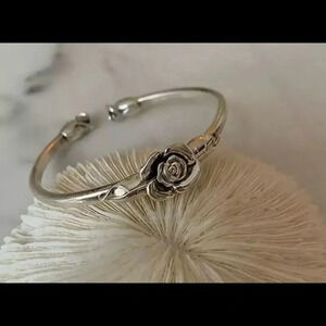 Vintage Handmade 925 Stamp Bracelet for Women Couples New